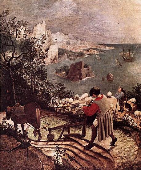 Pieter Bruegel the Elder Landscape with the Fall of Icarus France oil painting art